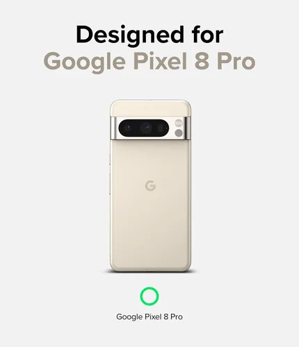 Vista 4 de Ringke Fusion - Funda compatible con Google Pixel 8 Pro [transparente] + vidrio compatible con Google Pixel 8 Pro