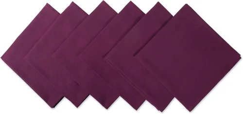 Vista 39 de DII - Juego de servilletas de colección sólida, 20x20 pulgadas, Azul ancla, 6