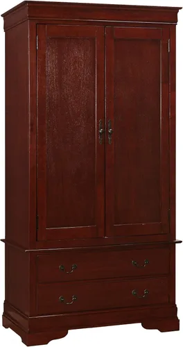 Vista 5 de Glory Furniture Louis Phillipe - Armario de 2 cajones en color beige
