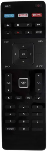 Vista 3 de Control remoto XRT122 para VIZIO Smart TV D32-D1 D32H-D1 D32X-D1 D39H-D0 D40-D1 D40U-D1 D55U-D1 D58U-D3 D60-D3 D65U-D2 E32-C1 E32H-C1 1 E40 -C2