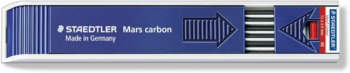 Vista 2 de STAEDTLER Mars Carbon Plomo, 0.079 in, 2B, 12 Plomo (200-2B)