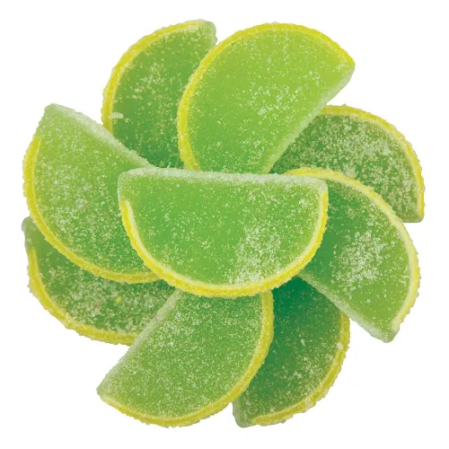 Vista 15 de NY Spice Shop Rebanadas de fruta de manzana – 1 libra de sabor cítrico masticable de gelatina de fruta de caramelo – Manzanas en rodajas a