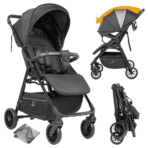 Vista 22 de Cochecito de bebé 2 en 1, cochecito convertible, cochecito estándar reversible, cochecito de bebé portátil, cochecito de bebé, cochecito plegable