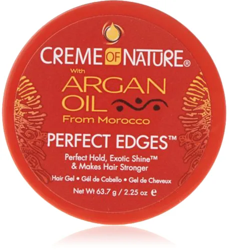 Vista 2 de Creme Of Nature Aceite de argán Perfect edges Control de 2.25 onzas (2.2 fl oz) (paquete de 2)