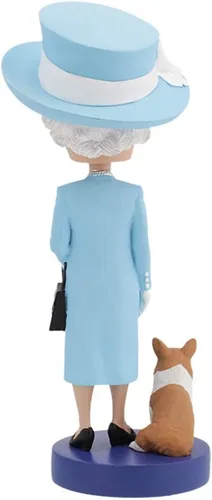 Vista 3 de Royal Bobbles Estatua coleccionable de la reina Isabel II Bobblehead