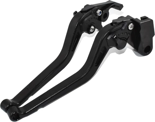 Vista 8 de ESPEEDMTC para Kawasaki Ninja H2 H2R 2015-2020 Aleación de aluminio modificada CNC Accesorios de palanca de embrague de freno de tamaño largo (rojo)