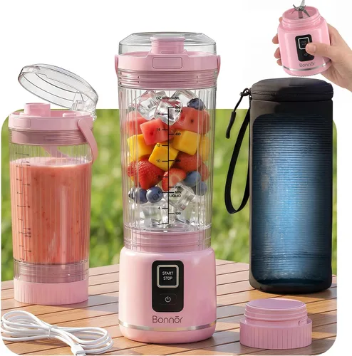 Vista 11 de Cordless Portable Blender for Smoothies, Shakes and Ice Crushing Black