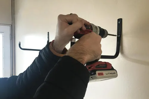 Vista 7 de Shepherd Hardware 8088E Ganchos de Almacenamiento de Garaje/Utilidad Surtidos de Acero Resistente, Paquete de 6, Negro