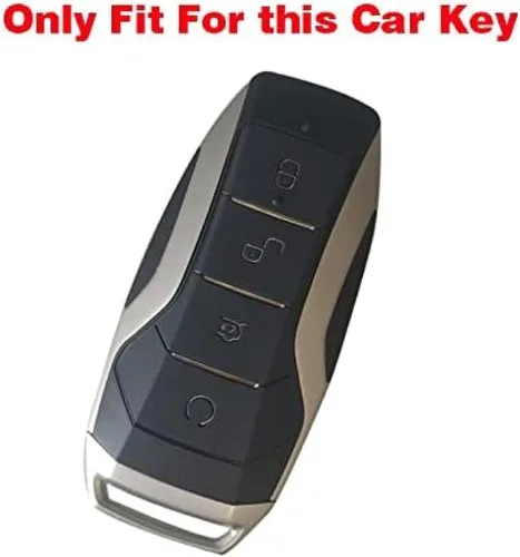 Vista 2 de Funda de cuero TPU para llave de coche, para BYD Lied Han Ev Tang Dm Qin Plus Song Pro MAX Yuan Car Protector Accesorios
