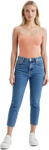 Vista 257 de Emmalise Camisola larga casual básica para mujer, con tirantes ajustables, top en capas