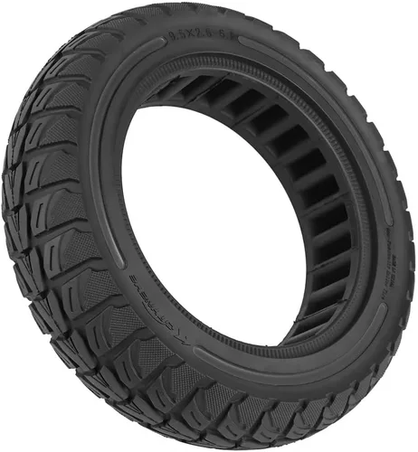 Vista 8 de Reemplazo de neumático sólido todoterreno de 9.5 x 2.5-6.1 para NIU KQi3 Pro/Max/Sport Scooter - Sin pinchazos, mantenimiento sin complicaciones