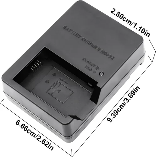 Vista 2 de Cargador de batería de pared MH-32 MH32 para Nikon EN-EL25 ENEL25 EN-EL25a Batería compatible con Nikon Z50 Z 50 Z30 Z 30 Zfc Z fc Z50II cámara