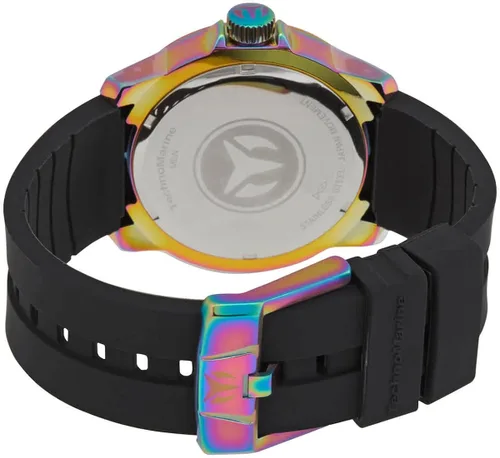 Vista 3 de Technomarine UF6 Reloj de cuarzo con esfera negra para hombre TM-621007