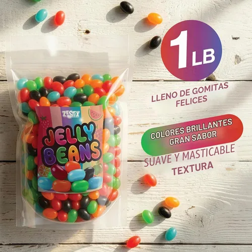 Vista 5 de Jelly Beans - Mezcla de dulces con sabor a fruta a granel de 1 libra