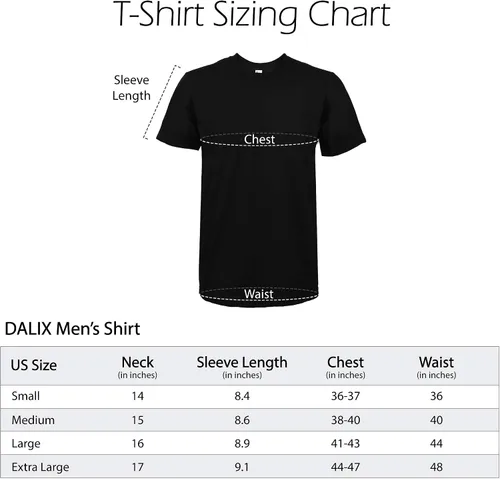 Vista 6 de DALIX Alpha Tau Omega - Camiseta con letras griegas bordadas para hombre