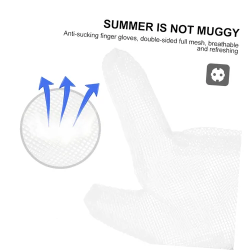 Vista 8 de Protector de pulgar para bebé, guantes para chupar los dedos, cómodos y respetuosos con la piel, color aleatorio