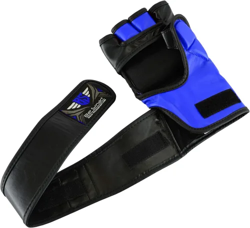 Vista 6 de BeSmart Guantes de MMA, guantes de kickboxing UFC, guantes de entrenamiento de MMA, equipo de entrenamiento de artes marciales mixtas, guantes