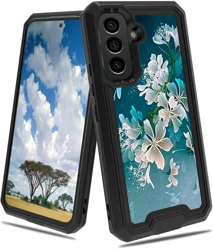 Vista 37 de Funda para Samsung S23 FE Galaxy S23 FE 2 en 1 PC duro de doble capa TPU suave a prueba de golpes Funda protectora para Samsung Galaxy S23 FE 6.4