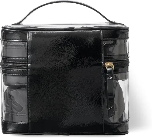 Vista 3 de Victoria's Secret Estuche de tren 4 en 1, negro
