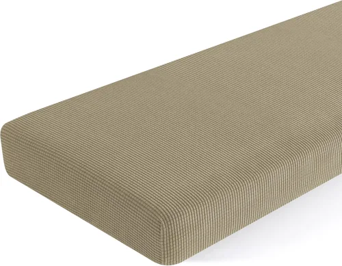Vista 80 de SUBRTEX Funda para Sofá, Fundas Deslizables para Asientos de Autocaravana, Fundas Elásticas Duraderas para Loveseat, Protector de Muebles de Spandex