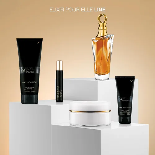 Vista 6 de Mauboussin - Elixir Pour Elle 3.4 fl oz (3.3 Fl Oz) - Eau de Parfum para Mujer - Aromas florales y orientales