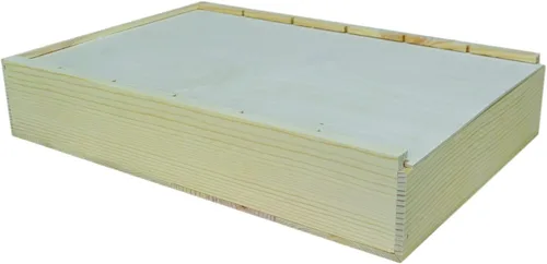 Vista 6 de Caja de vino de seis botellas con tapa deslizante