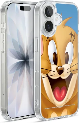 Vista 21 de Head Case Designs Funda de gel de cara completa con licencia oficial de Tom y Jerry Jerry [protección de grado militar] compatible con Apple iPhone