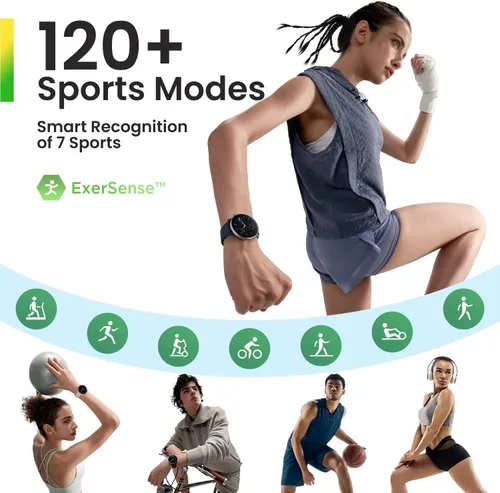 Vista 6 de Amazfit GTR Mini - Reloj inteligente de 43 mm, batería para 14 días, GPS, aplicación de fitness AI habilitada, monitoreo de frecuencia cardíaca