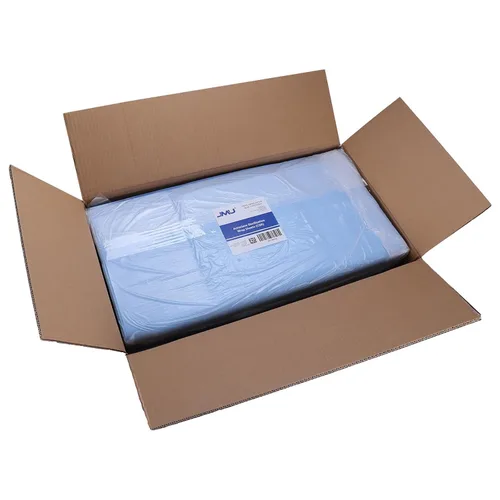 Vista 12 de JMU Envoltura de esterilización autoclave CSR de 12 x 12 pulgadas, 50 piezas SMMS no tejidas, esterilización con vapor y EO, almohadillas azules