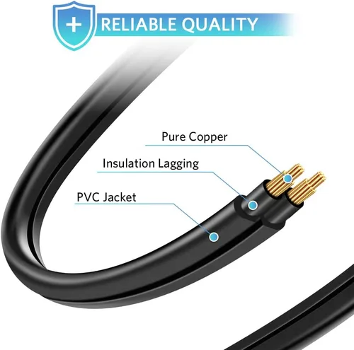 Vista 4 de Sopito Repuesto de cable de alimentación reclinable, cable de CA de 2