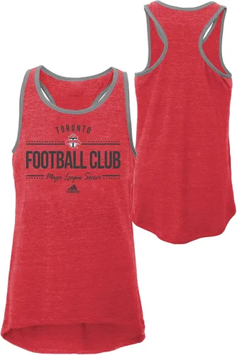 Vista 2 de MLS - Camiseta sin mangas para niñas 7-16 "Honeycomb Lines" Triblend
