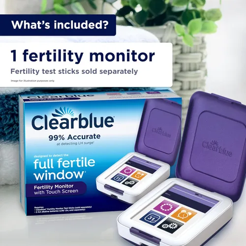 Vista 9 de Clearblue Monitor de Fertilidad, 1 monitor con pantalla táctil, 1 unidad