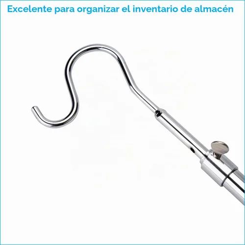 Vista 2 de SSWBasics - Gancho cromado para ropa, ajustable