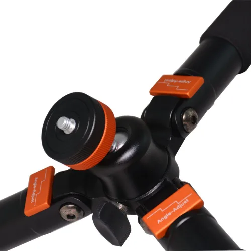 Vista 2 de Mini trípode de escritorio carga 6.6 lbs universal 3 patas Monopod Base Stand Soporte Unipod Compatible con Canon 60D 60D 5D Nikon D90 Sony A58
