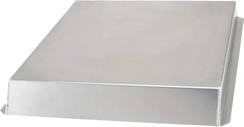 Vista 3 de Speedway Motors Kit de cubierta de ventilador de aluminio, collar ajustable que se adapta a diámetros de ventilador de 15 a 20 pulgadas, para autos