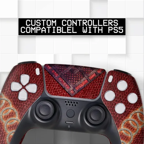 Vista 233 de Battman Custom PS-5 Controller Wireless compatible with Play-Station 5 Console by BCB Controllers Proudly Customized in USA with Permanent