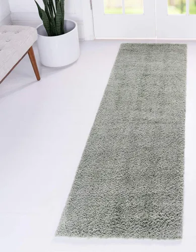 Vista 34 de Unique Loom Studio Colección Solid Shag - Alfombra Urbana Moderna Super Suave y de Felpa