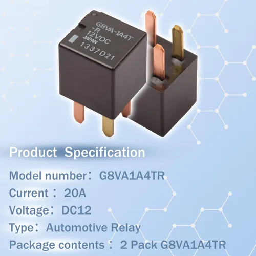 Vista 2 de 2pcs G8VA-1A4T-R 12VDC 4 Pin Relés automotrices para G8VA1A4TR01, VH28-11F24-S01, VH2811F24S01