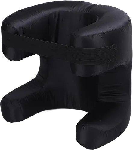 Vista 4 de Aramox Stomach Sleeping Pillow, Memory Foam Support for Face Down Recovery, Ergonomic Design for Back Sleep Training, Perfect for Post Surgery