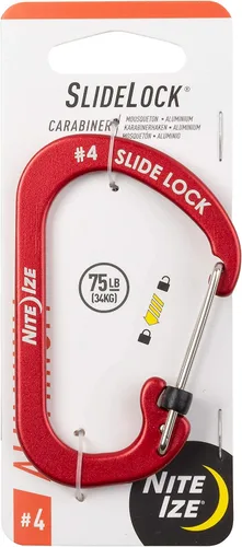 Vista 14 de Nite IZE Mosquetón SlideLock Aluminio