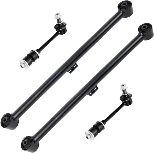Vista 113 de Detroit Axle - Barras estabilizadoras de brazos de control delanteros 4WD para Ford 2005-2008 F-150 Lincoln Mark LT, 2 brazos de control superiores