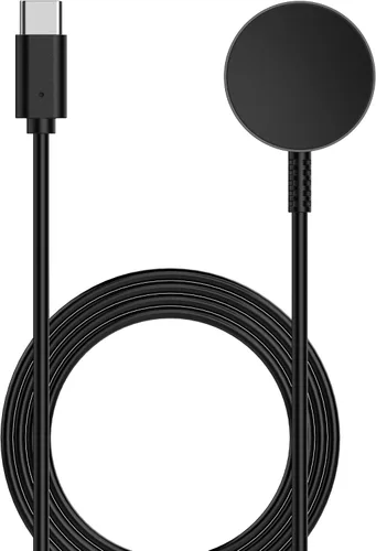 Vista 7 de Cargador USB tipo C para Galaxy Watch 6, compatible con Samsung Galaxy Watch 6/6 Classic/5/5 Pro/4/4 Classic/3/Active 2/Active Portable Fast