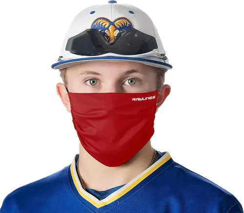 Vista 5 de Rawlings Máscara facial de rendimiento deportivo Negro