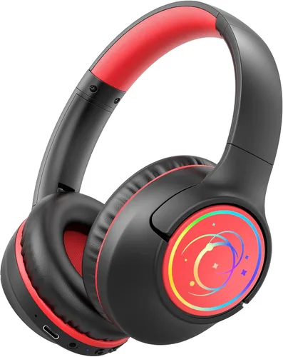 Vista 11 de Auriculares Bluetooth para niños con tiempo de reproducción de 85 horas Azul marino