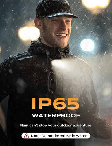 Vista 7 de Zewdov Mini linterna con clip ultra brillante de 500 lúmenes, recargable, 10 modos de manos libres, linterna EDC de bolsillo impermeable, pequeña
