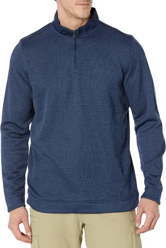 Vista 17 de Under Armour Suéter Storm SweaterFleece para hombre con cuarto de cremallera (001) negro/blanco/negro