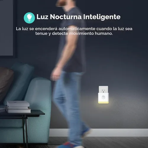 Vista 4 de THIRDREALITY Luz nocturna multifunción, repetidor Zigbee, 3 en 1 combina un sensor de movimiento, un sensor de iluminación y luz nocturna