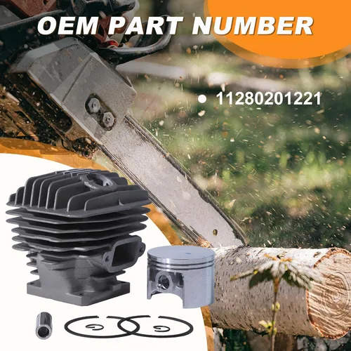 Vista 4 de Kit de pistón de cilindro de 2.126 in para motosierra Stihl MS460 046 11280201221