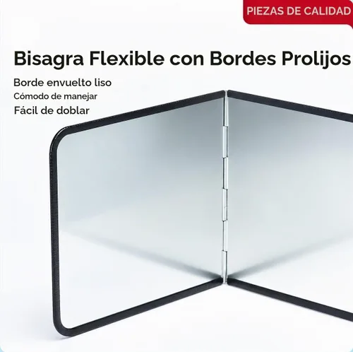 Vista 6 de Protector de salpicaduras plegable de 3 caras, pantalla de salpicaduras de grasa de acero inoxidable, protector contra salpicaduras de aceite