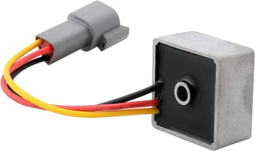 Vista 3 de Roykaw Club Car Precedent - Regulador de voltaje de 12 V para carrito de golf de gas de 4 ciclos de 2004 en adelante, reemplaza al OEM #1025159-01